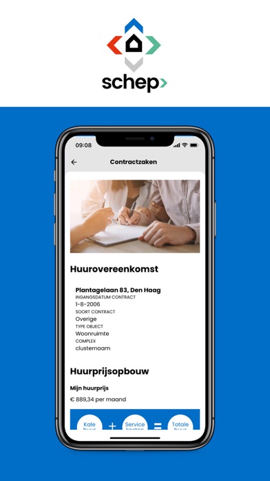 Schep app Screenshot