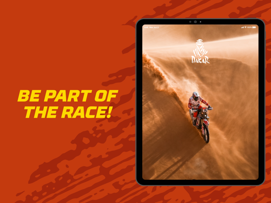Dakar Rally iPad app afbeelding 1