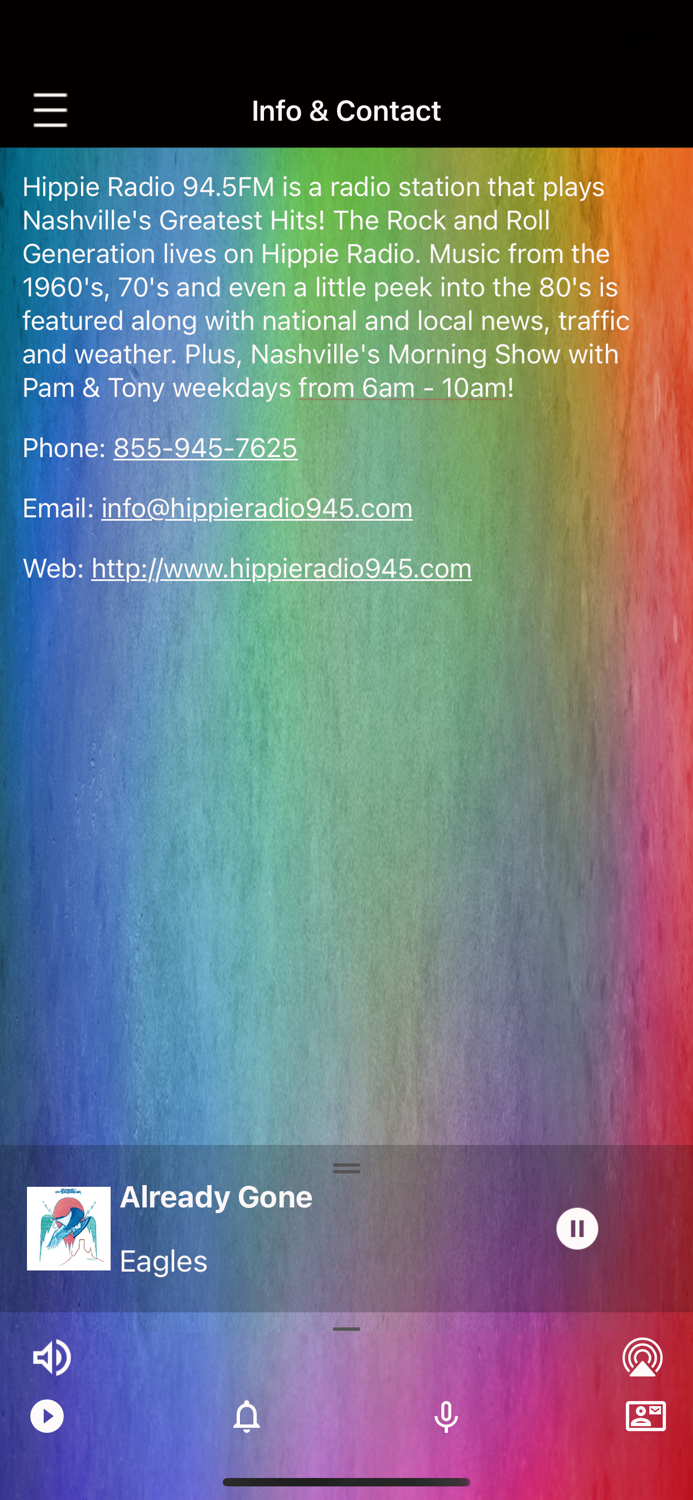 Hippie Radio 94.5 Nashville