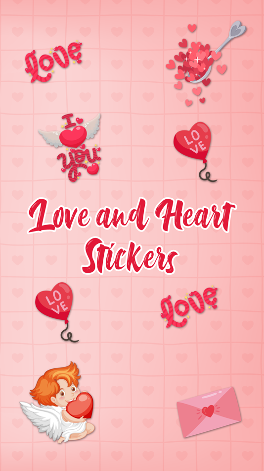 Love & Heart Stickers - 1.2 - (iOS)