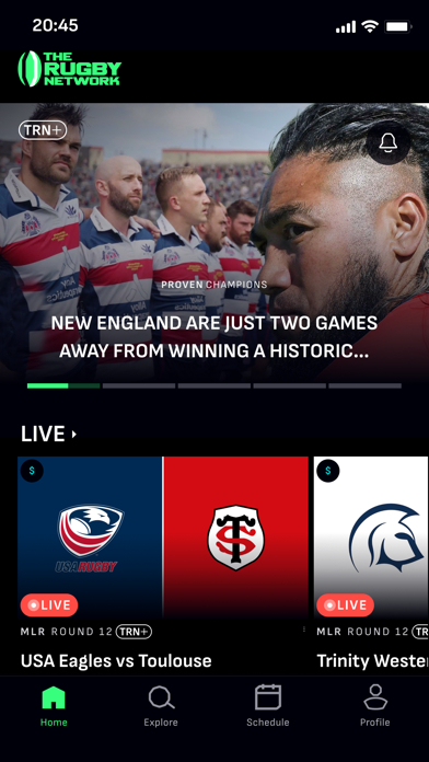 The Rugby Network Screenshot