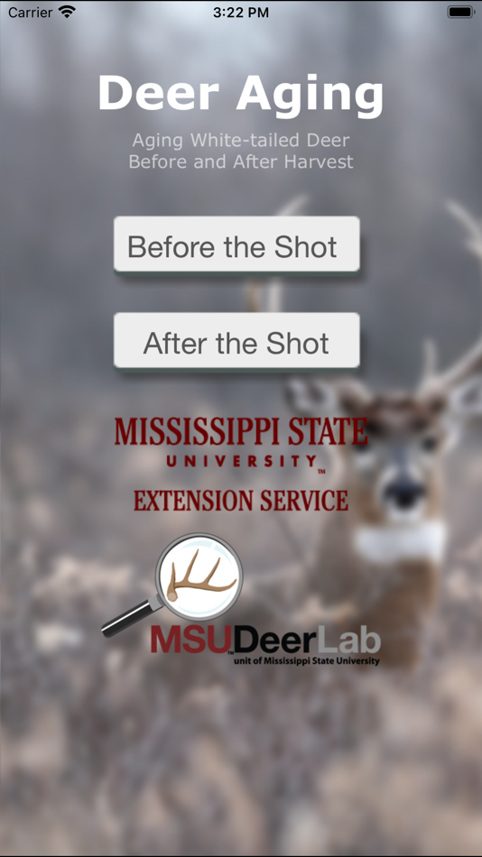 #1. MSUES Deer Aging (iOS) Podle: Mississippi State University Extension Service
