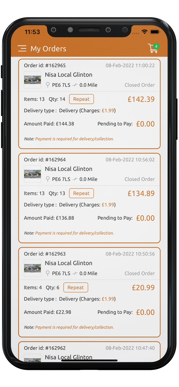 KeshGO - Home delivery service