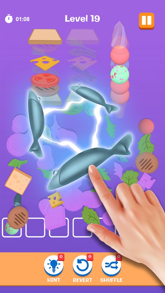 #2. Matchwich: Sort Your Sandwich (iOS) By: Maysalward UK