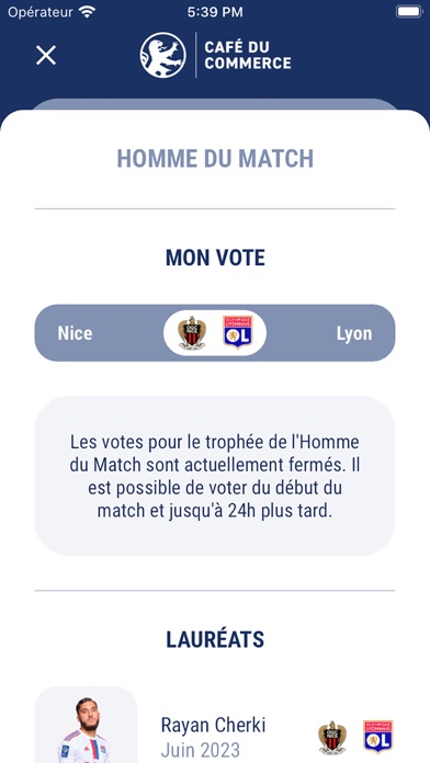 Café du Commerce OL Screenshot