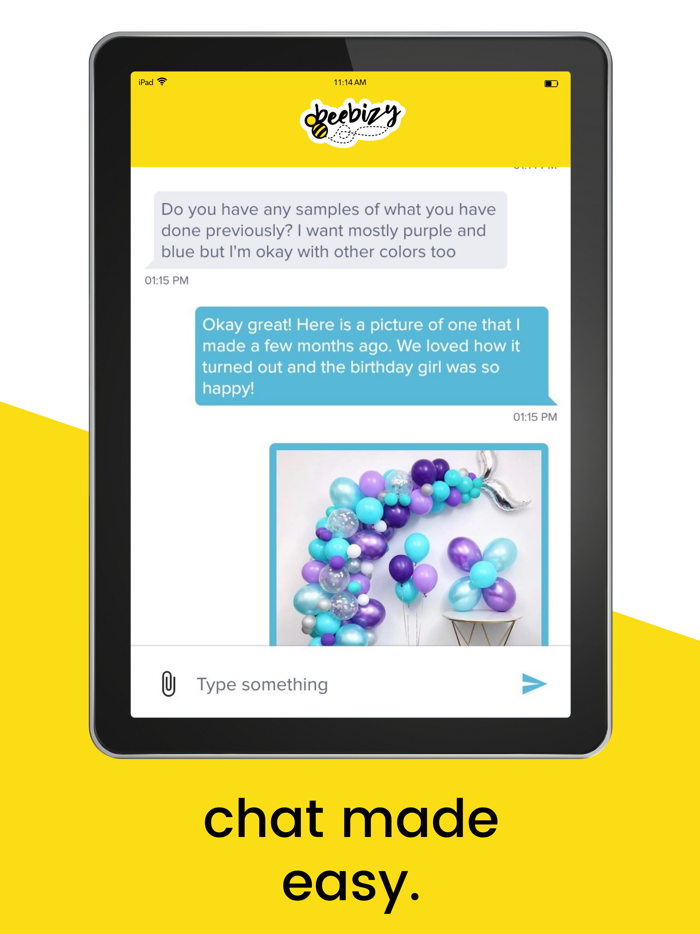 Beebizy book party vendors