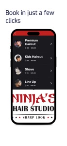 Ninjas Hair Studio screenshot #3 for iPhone