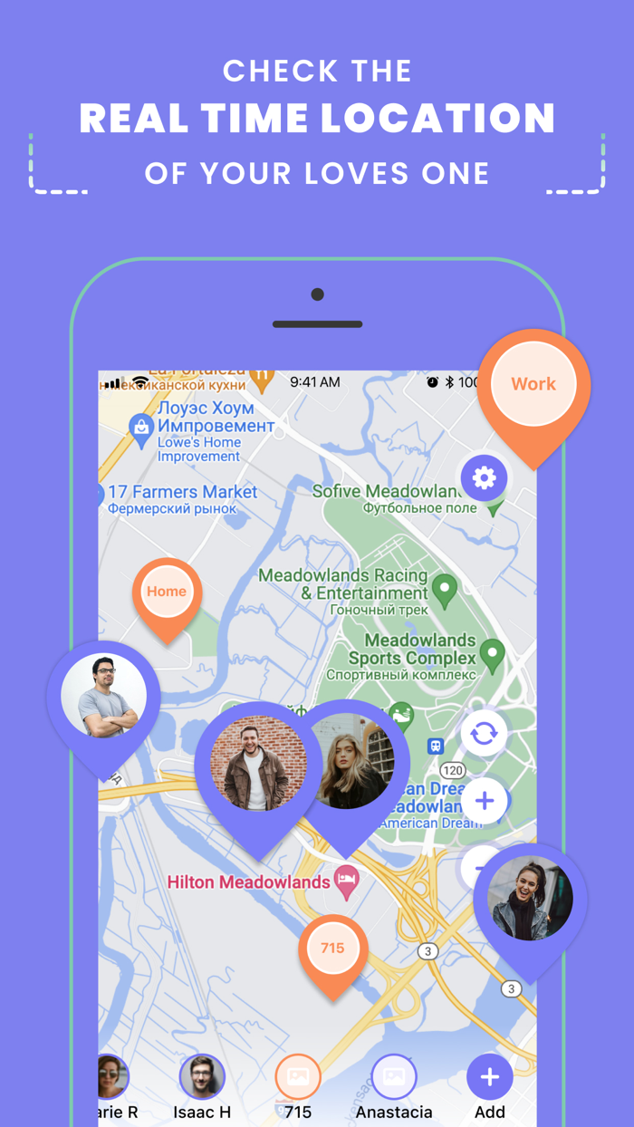 Find My Friends Live Location