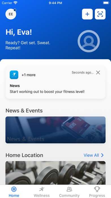 YMCA of Greater Springfield. Screenshot