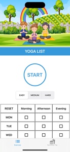 7 minutes Daily Yoga for Kids screenshot #4 for iPhone