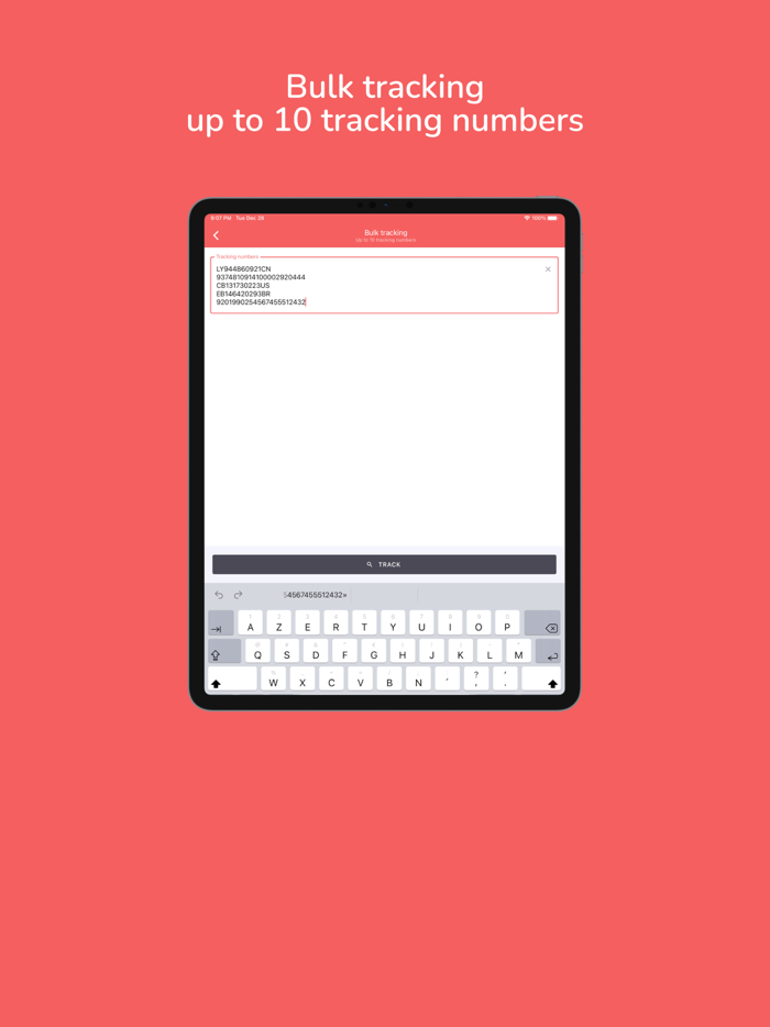 Ordertracker - parcel tracking