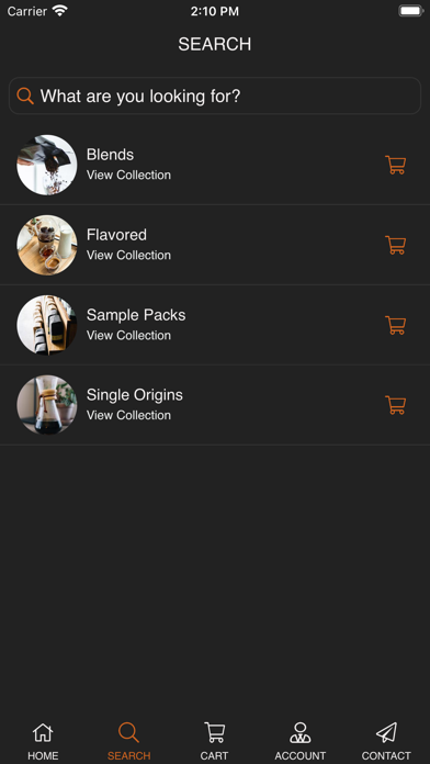 Oak Bean Coffee Screenshot
