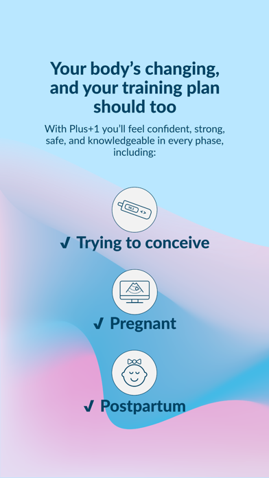 Plus +1: Pregnancy Workouts Screenshot
