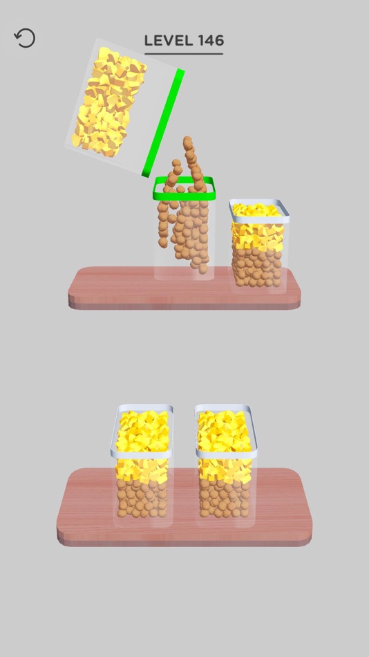 #3. Grain Sort (iOS) 由: bugra bayrak