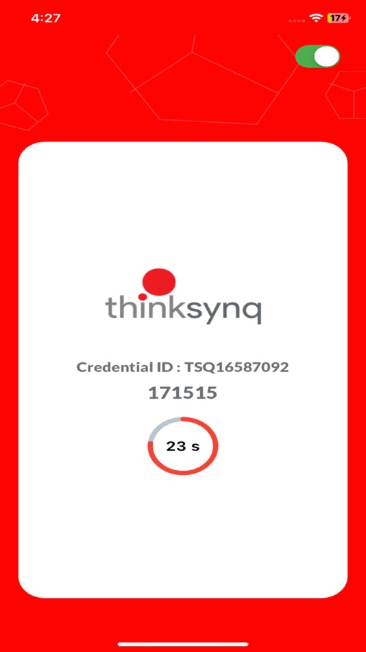 #3. ThinkIAM Authenticator (iOS) 由: THINKSYNQ SOLUTIONS PRIVATE LIMITED