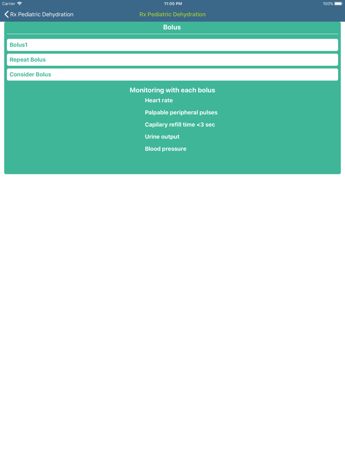 Rx Pediatric Dehydration