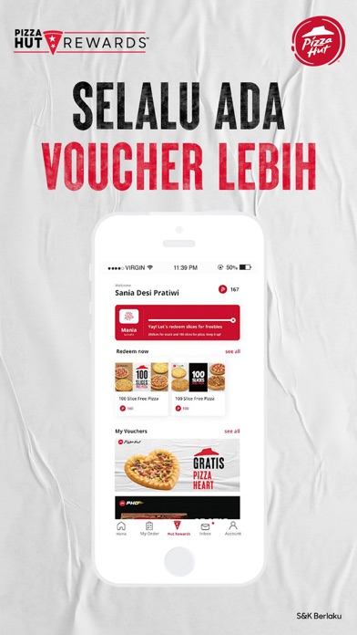 Pizza Hut Indonesia Screenshot