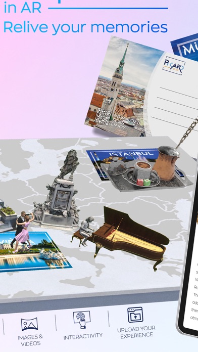 Pi CARD - AR Postcards Screenshot