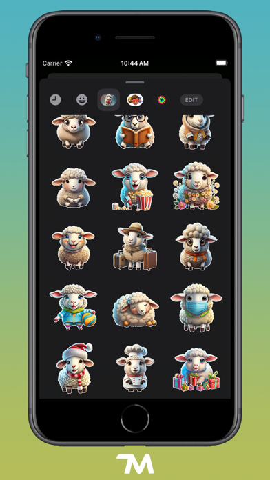 Screenshot #3 pour Wooly Sheep Stickers