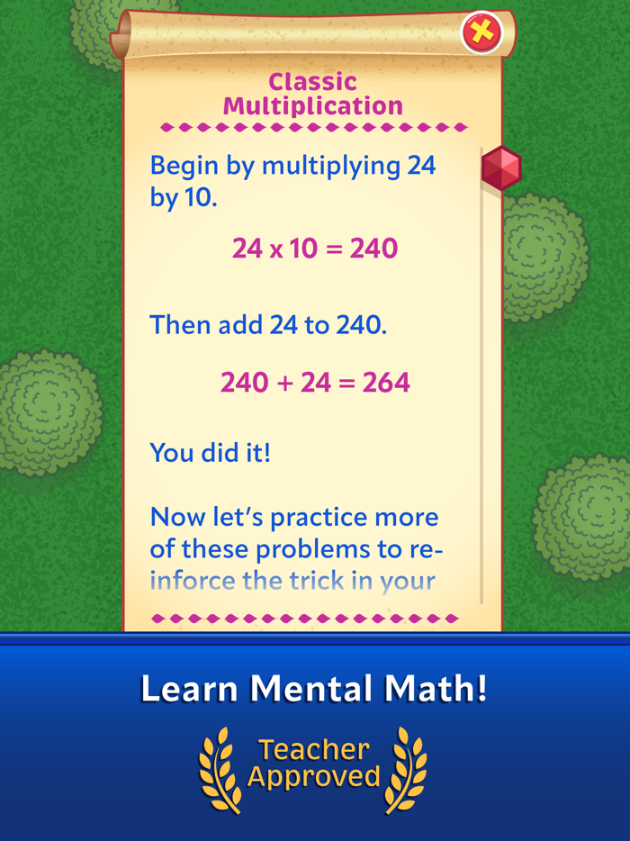 Math Mayhem Mental Math Game