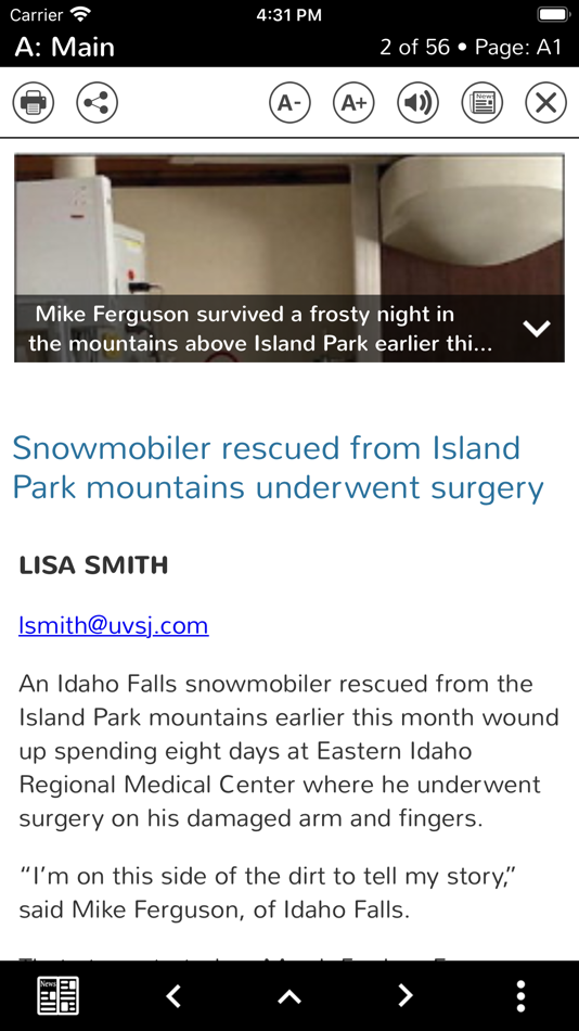 #2. Standard Journal eEdition (iOS) Με: Pioneer Newspapers Inc.