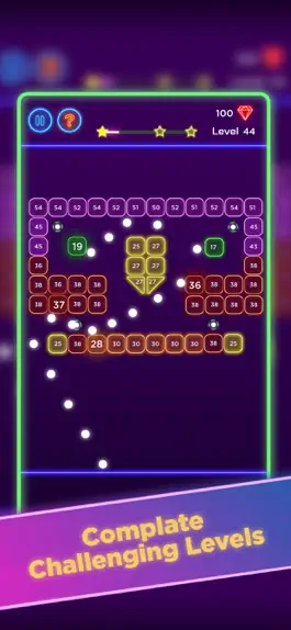 Game screenshot Bricks Breaker - Neon Bricks mod apk