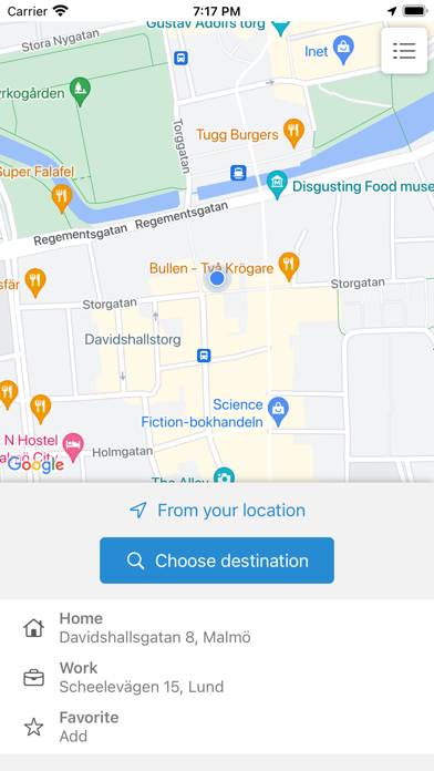 Vellinge Taxi Screenshot