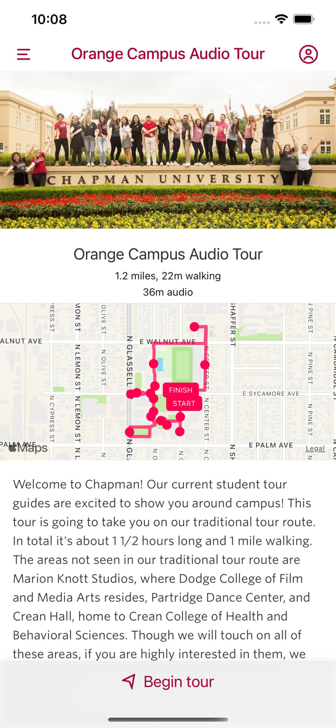 Chapman University Visitors