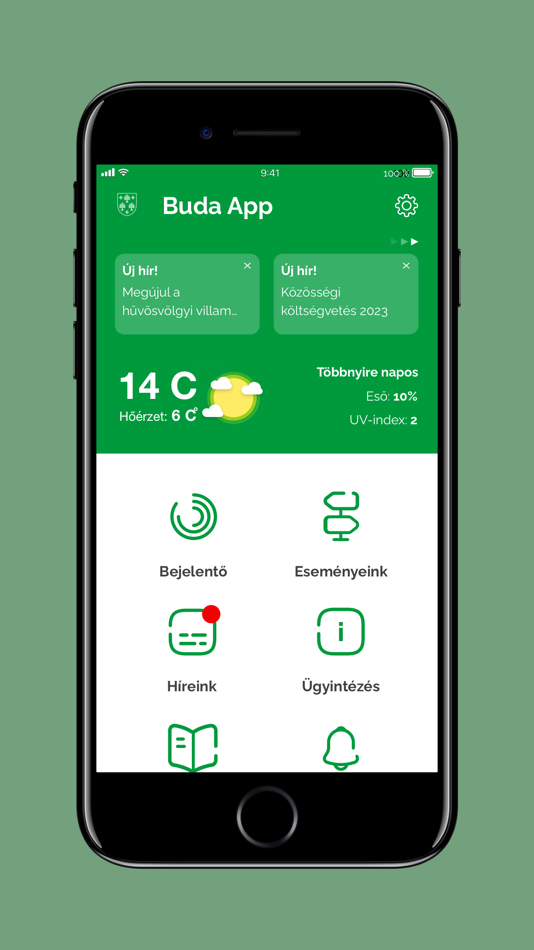 #2. Buda App (iOS) By: Appentum Kft.