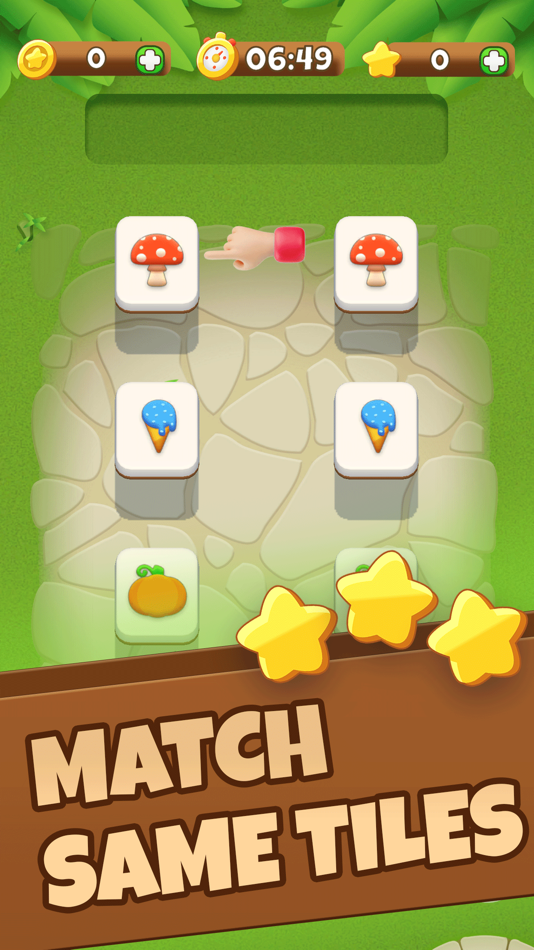 #1. Tile Pair 3D - Match Puzzle 3D (iOS) By: Idli Games LLC