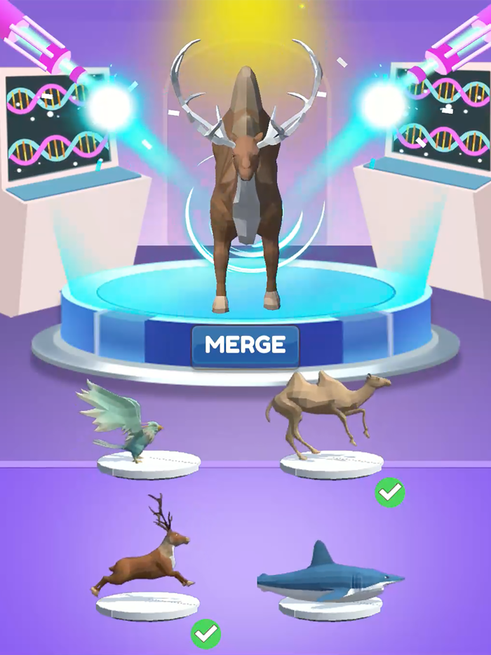 Rush To Escape-Hybrid Animals