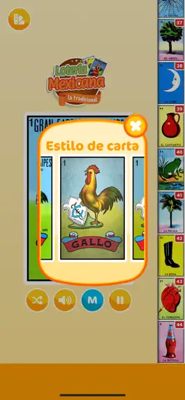 Game screenshot Baraja de la Loteria Mexicana hack