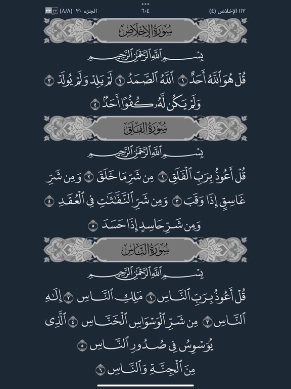 Surah – Quran with Tafsir iPad screenshot 5 - Education app