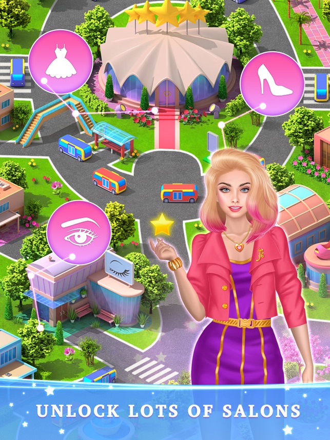 Viagem de Moda Vestir - Makeover Jogos para Meninas: Estilista para  Adolescentes::Appstore for Android