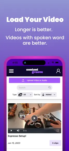 Game screenshot ContentGroove AI Video Editor mod apk