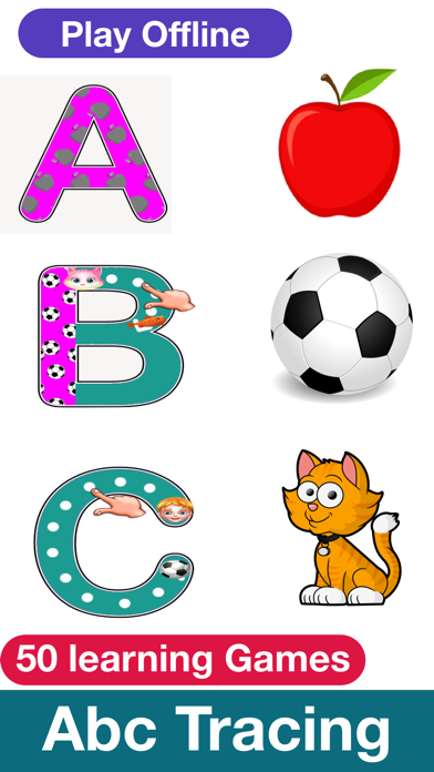 ABC Alphabet Tracing Letters Screenshot