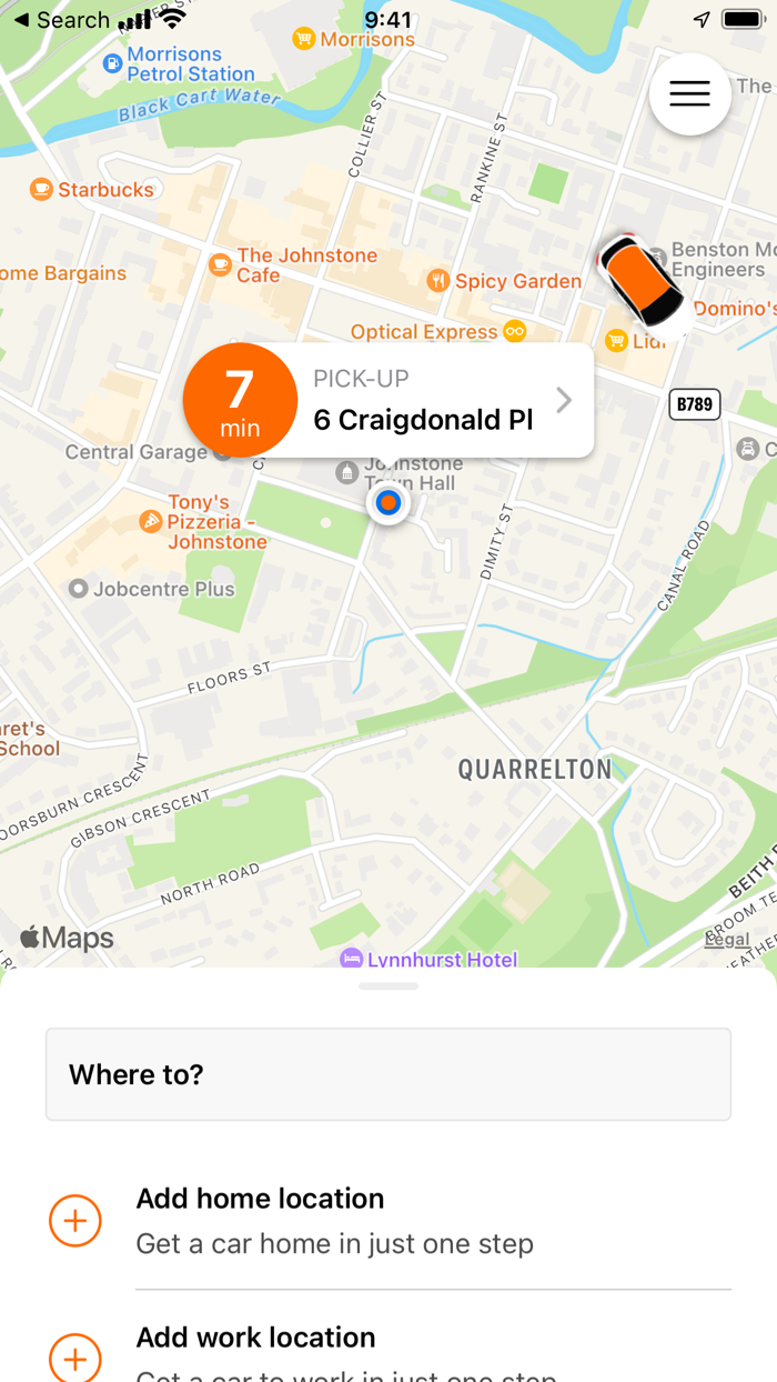 Alpha Taxis Johnstone.