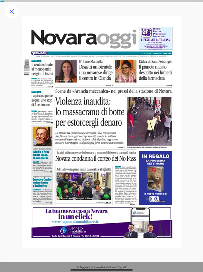 Novara Oggi Edicola Digitale