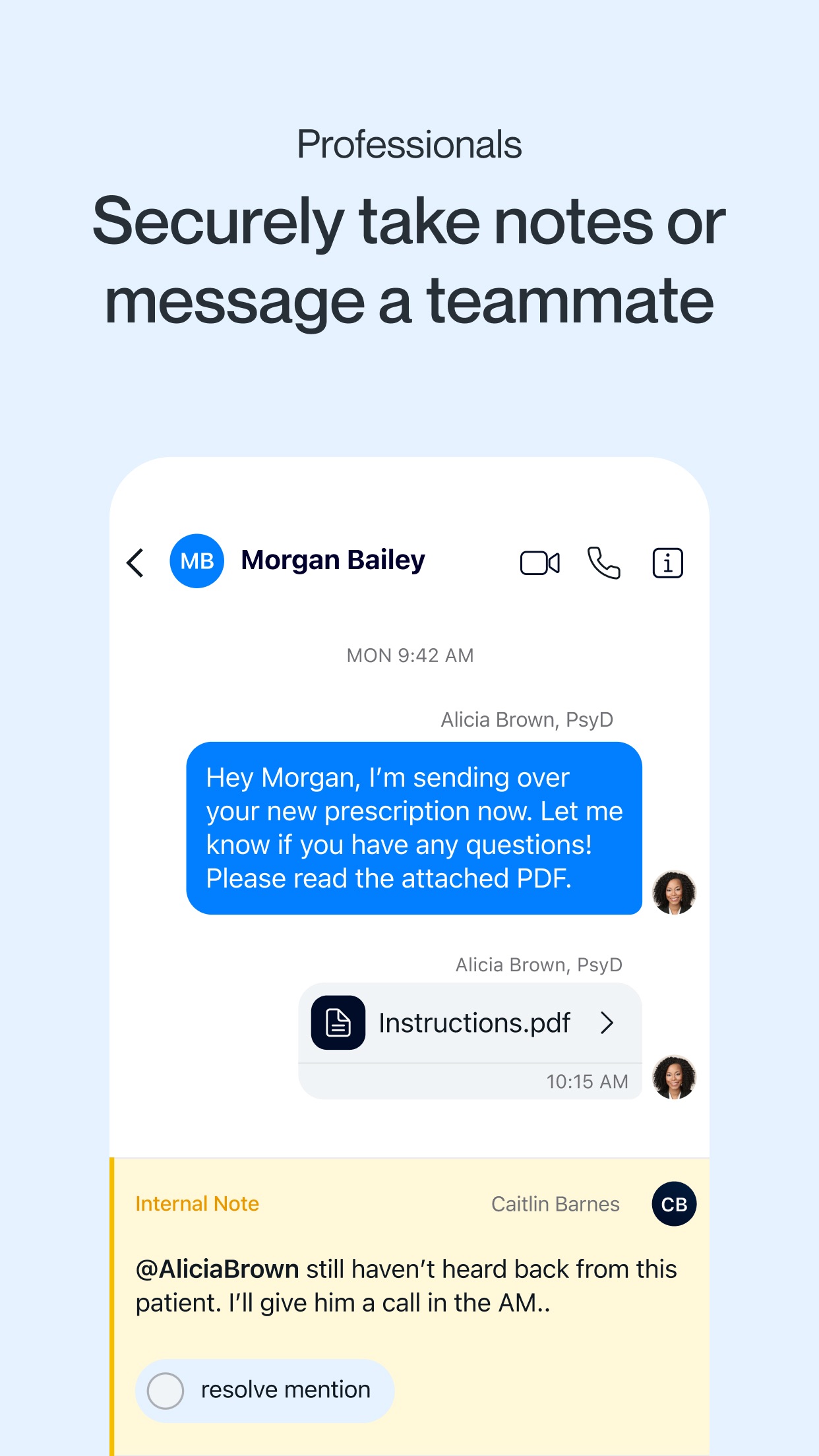 Spruce: Medical Communication screenshot 5