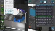 CNC VMC Simulator iphone resimleri 3