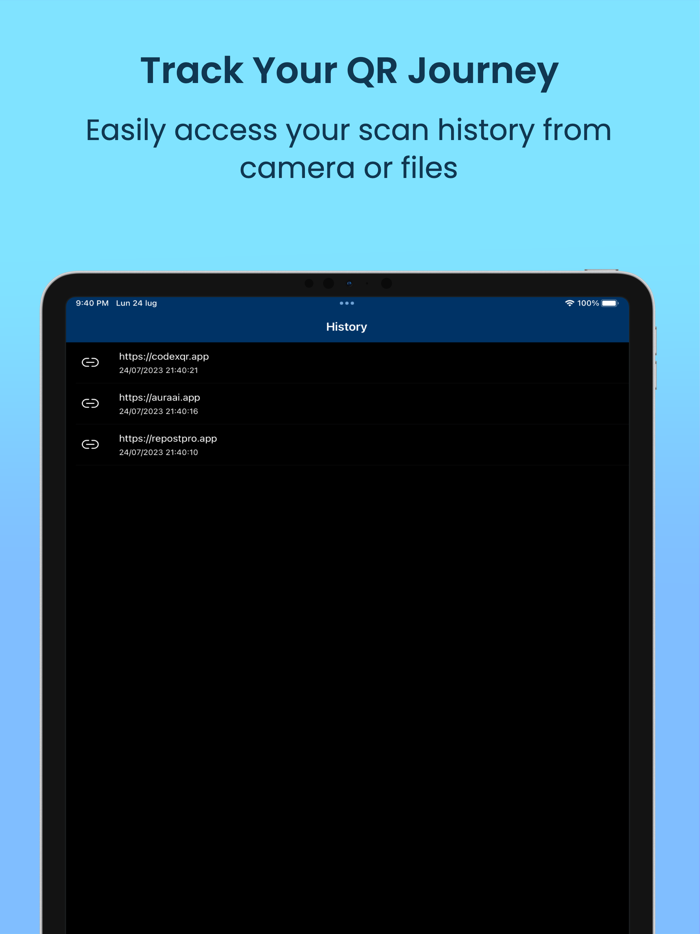 Codex - QR Reader and Generator
