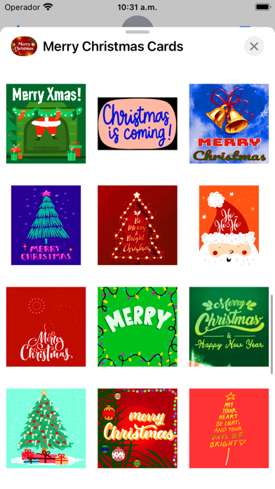 Merry Christmas Animated Cards Screenshot