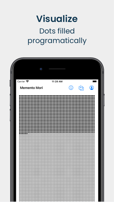 Memento Mori Life Calendar Screenshot