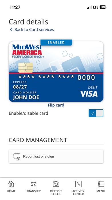 MidWest America FCU Mobile Screenshot