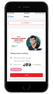 sri chaitanya alumni network iphone screenshot 3