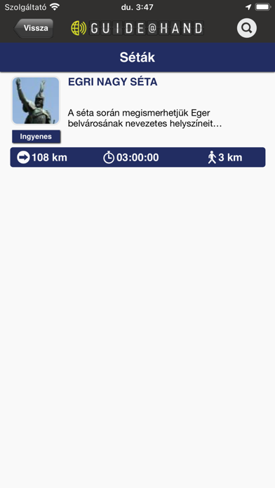 Eger GUIDE@HAND Screenshot