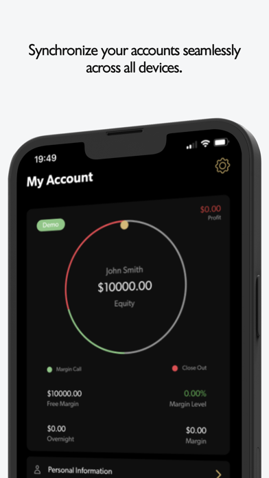 4T Trader: Mobile Trading App Screenshot