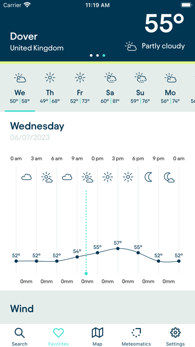 Meteomatics Screenshot