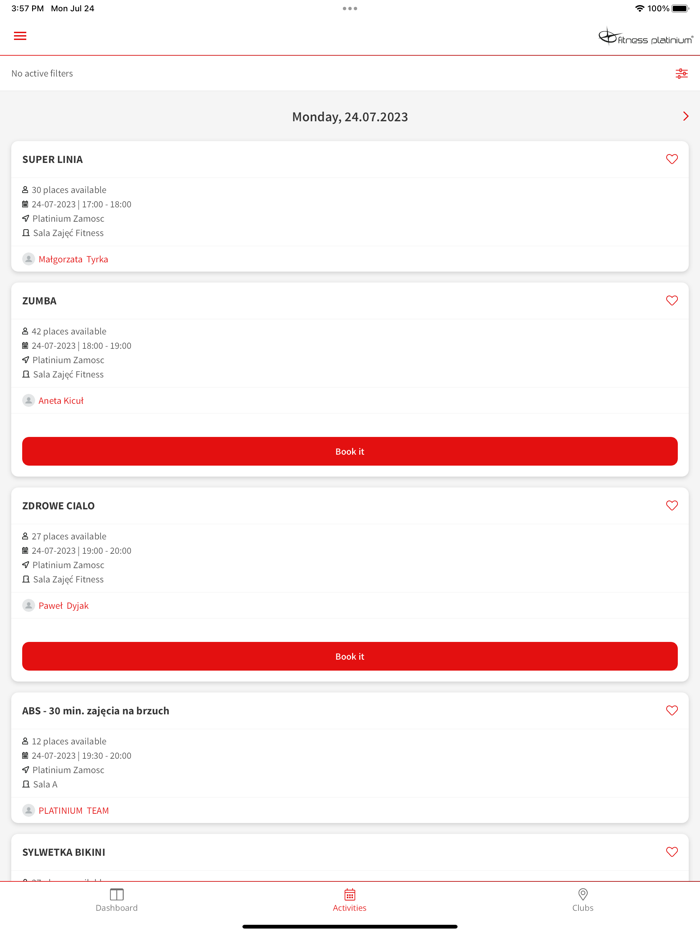 Fitness Platinium Zamość