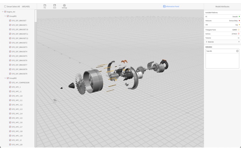 Screenshot #3 pour DataMesh Importer